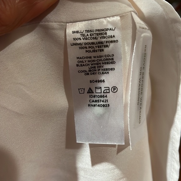 NWT Ann Taylor Loft yellow & white striped dress - Picture 12 of 12